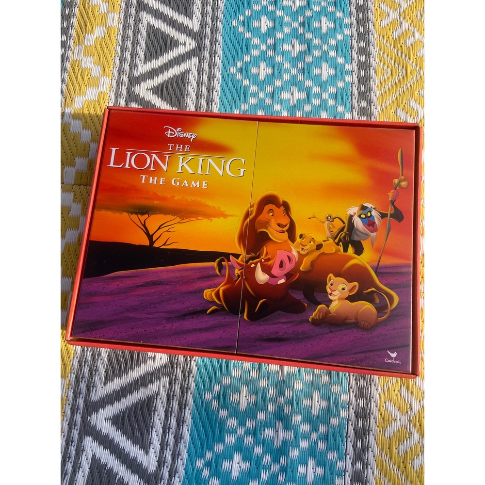 Disney The Lion King The Game Cardinal Wooden Board Game Complete 2019 6054380